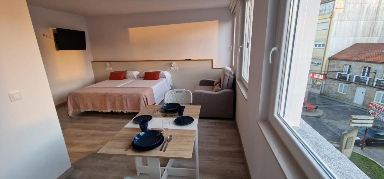 Estudios En Plaza Cabo Da Vila Centro Muxia Zewnętrze zdjęcie
