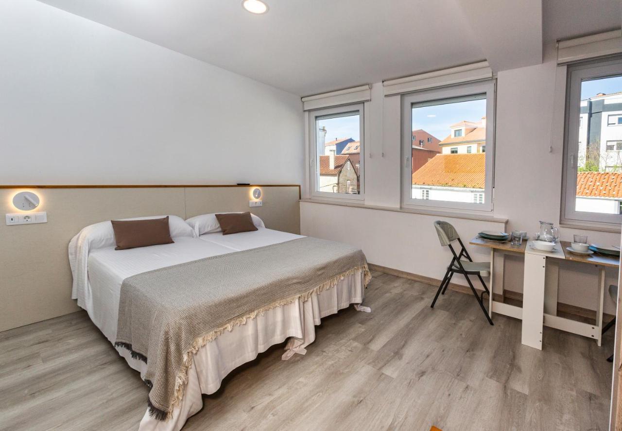 Estudios En Plaza Cabo Da Vila Centro Muxia Zewnętrze zdjęcie